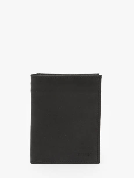 Portefeuille Oil Leder Etrier Zwart oil EOIL140